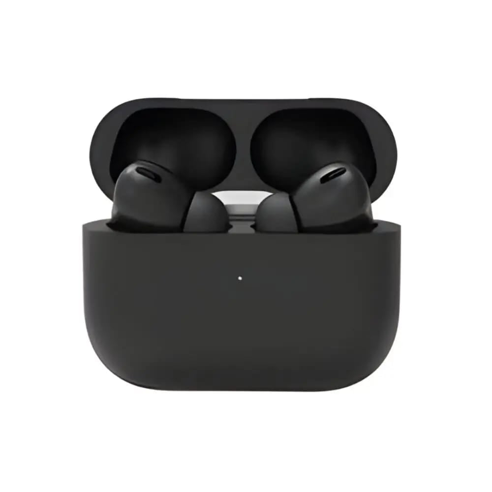 Pro Buds X Matte Black Wireless Earbuds in charging case