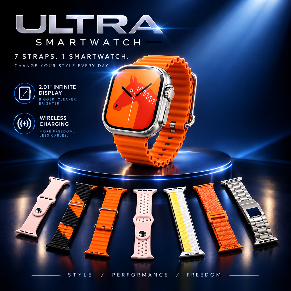 Ultra Smartwatch - Navy Cinematic
